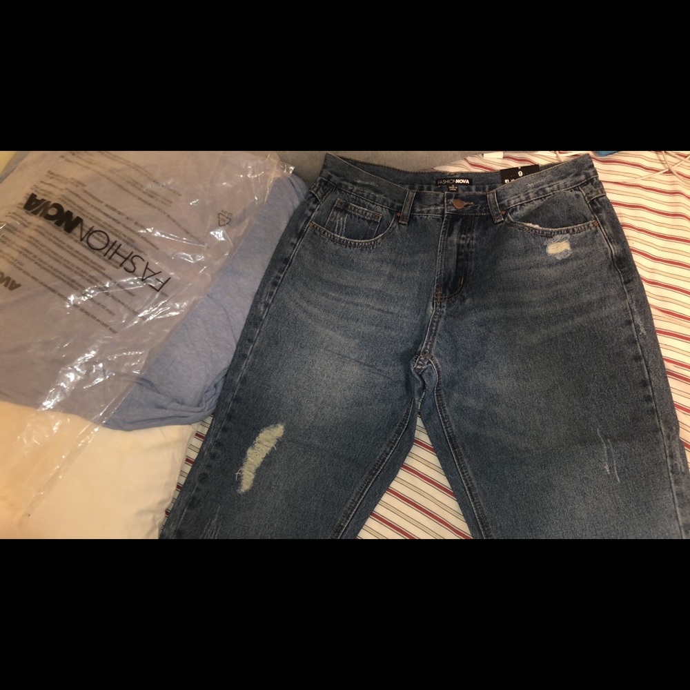 Fashion Nova Boyfriend Jeans